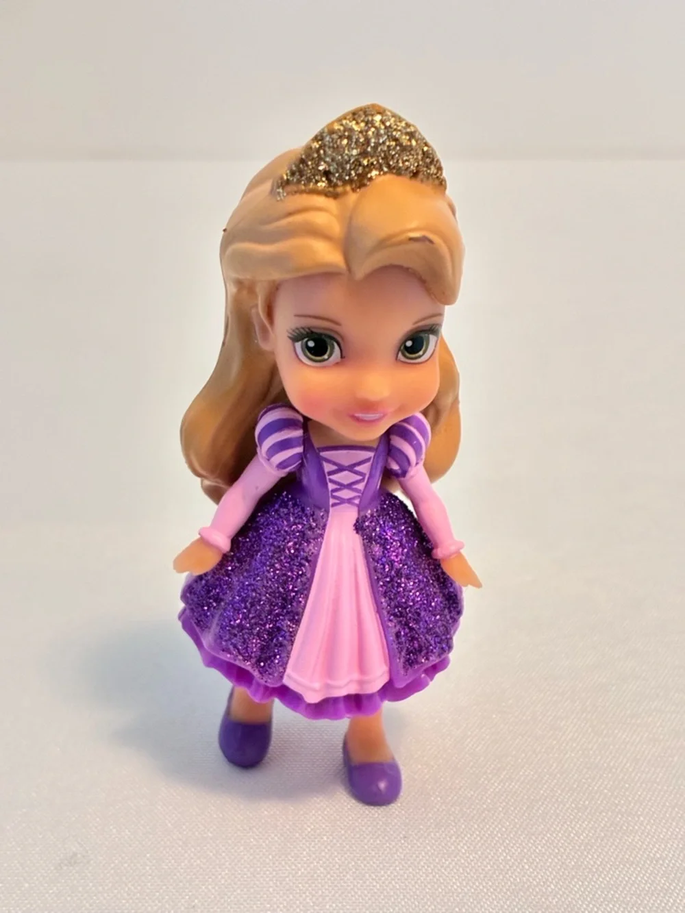 Disney Princess Belle & Rapunzel Sparkle Mini Dolls Set of 2